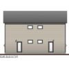 100316GHR_Elevation_Rear_1699028736 Modern Duplex House Plan with 3-Bed, 3-Bath Units - Architectural Designs