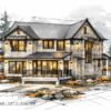 Modern Farmhouse House Plan with 3 Bedrooms and Versatile Bonus Room
