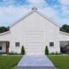 Barn-Like RV-Friendly Garage with Workshop, Carport and Apartment