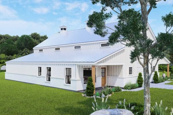 Barn-Like RV-Friendly Garage with Workshop, Carport and Apartment