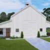 Barn-Like RV-Friendly Garage with Workshop, Carport and Apartment