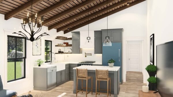 Barn-Like RV-Friendly Garage with Workshop, Carport and Apartment