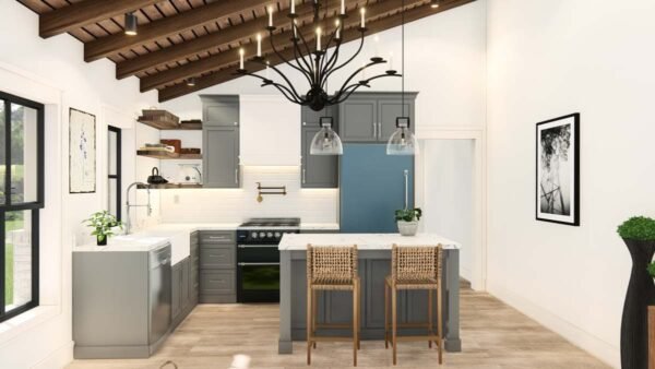 Barn-Like RV-Friendly Garage with Workshop, Carport and Apartment