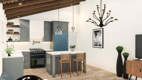 Barn-Like RV-Friendly Garage with Workshop, Carport and Apartment