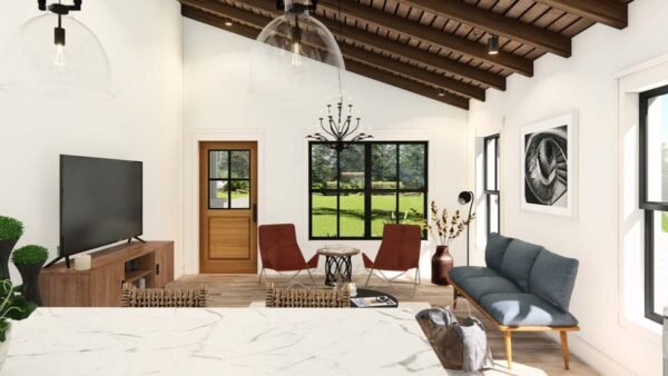 Barn-Like RV-Friendly Garage with Workshop, Carport and Apartment