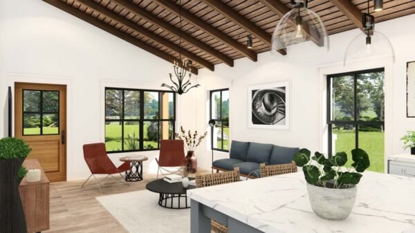 Barn-Like RV-Friendly Garage with Workshop, Carport and Apartment