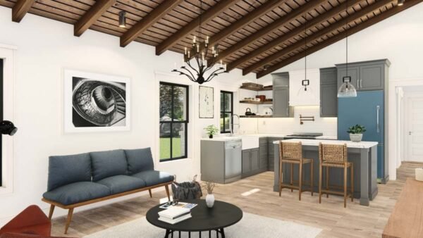 Barn-Like RV-Friendly Garage with Workshop, Carport and Apartment