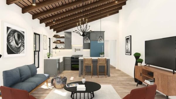 Barn-Like RV-Friendly Garage with Workshop, Carport and Apartment