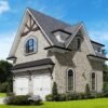 25781GE_Render-06_1666809184 European-Style Carriage House Plan with 650 Square Foot Studio Apartment