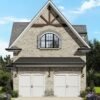 25781GE_Render-07_1666809185 European-Style Carriage House Plan with 650 Square Foot Studio Apartment