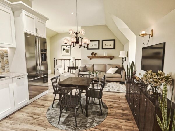 3-Car Garage with 800 Square Foot Apartment Above