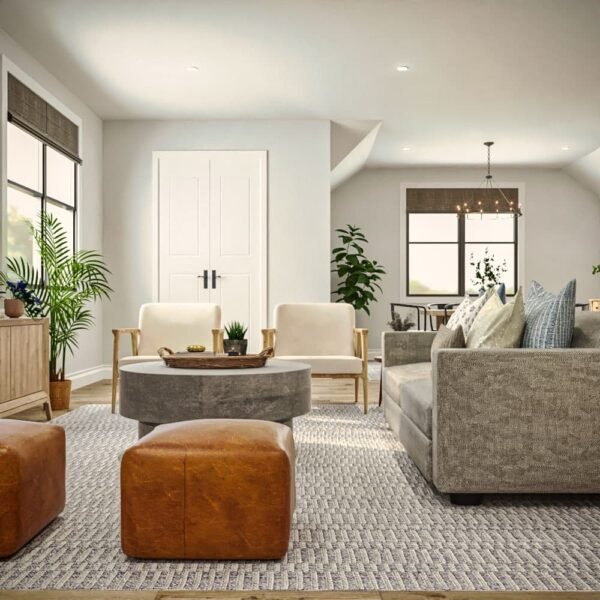 25824GE-Interior008_1715273293 3-Car Craftsman Garage Plan with Apartment Above - 1544 Sq Ft