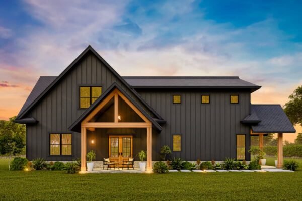 25824GE-_Render003_1715273031 3-Car Craftsman Garage Plan with Apartment Above - 1544 Sq Ft