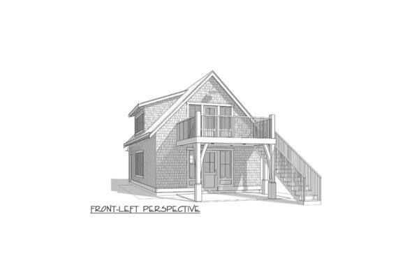 270081AF_Img1_1691681422 Carriage House Plan with 1-Bed Apartment