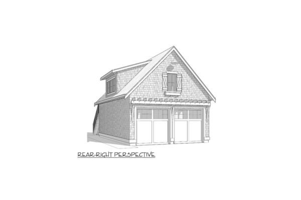 270081AF_Img2_1691681422 Carriage House Plan with 1-Bed Apartment