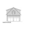 270081AF_Rear_1691681423 Carriage House Plan with 1-Bed Apartment