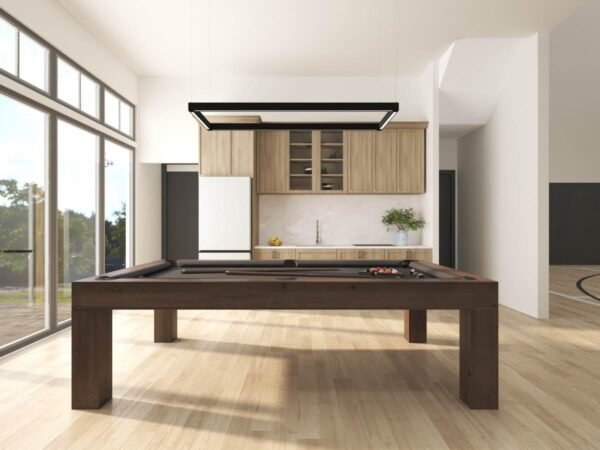 Modern Barndominium Plan with Indoor Sports Court and Vaulted Loft