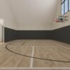 Modern Barndominium Plan with Indoor Sports Court and Vaulted Loft
