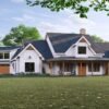 405109FDC-002-Exterior-Render_1773068006 4-Bedroom Modern Farmhouse House Plan with Angled 3-Car Garage