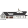 405109FDC-Elevation-Left_1773068006 4-Bedroom Modern Farmhouse House Plan with Angled 3-Car Garage