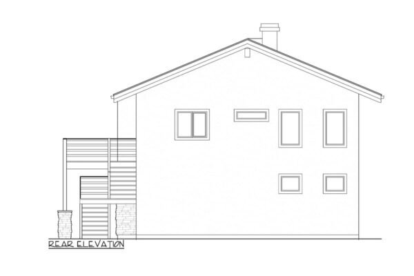 520032RKY-_Rear_1738342840 2-Bed Modern Carriage House with Workshop - 1006 Sq Ft