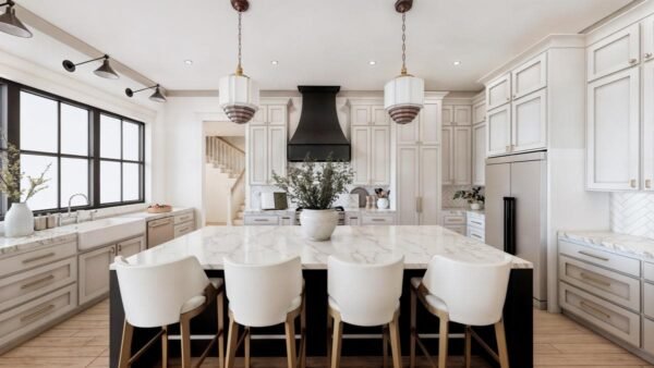 56547SM-interior-rendering-006-Kitchen-1_1729028564 4-Bed Modern Farmhouse Plan with Outdoor Kitchen and Fireplace - 3877 Sq Ft