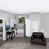 61398UT_Render-10_1675801763 1200 Square Foot Modern Garage Apartment with 3-Car Capacity