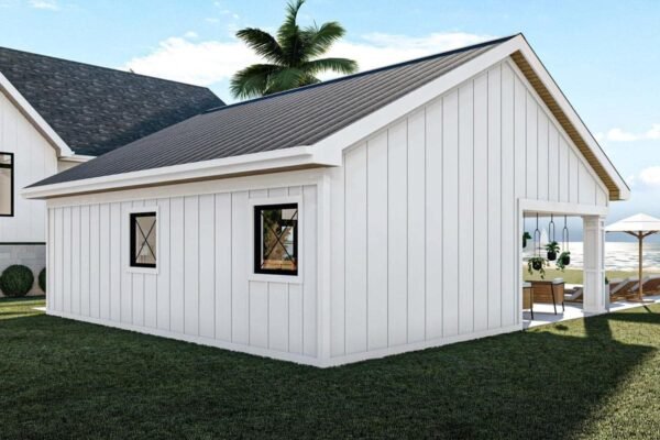 623073DJ_rendering_006_1646948522 Attractive Pool House with Large Covered Porch and a Fireplace