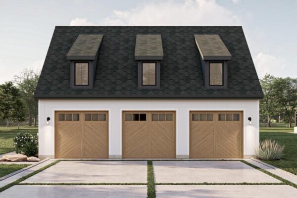 623216DJ_Render21_1680546614 3-Bed Transitional European House Plan with Vaulted Dining Area - 2703 Sq Ft