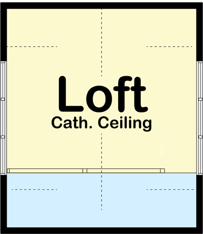 62925DJ_Loft_1600436661 Modern Farmhouse Backyard Office Plan with Loft