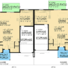 Contemporary Modern Duplex Home Plan with 3 Bed Units Under 1800 Sq Ft