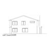 Contemporary Modern Duplex Home Plan with 3 Bed Units Under 1800 Sq Ft