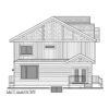 81843AB_Left_1720022448 Triplex House Plan with 3 Bed 2.5 Bath Units in 2 Different Sizes - 1256 Sq Ft and 1285 Sq Ft