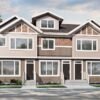 81843AB_Render001_1720022155 Triplex House Plan with 3 Bed 2.5 Bath Units in 2 Different Sizes - 1256 Sq Ft and 1285 Sq Ft