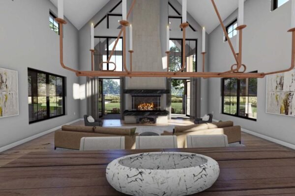 Batch3_0014_623034DJ Vthumb_1712848530 4-Bedroom Modern Farmhouse Barndominium with Large Bonus Room Over Garage - 3205 Sq Ft